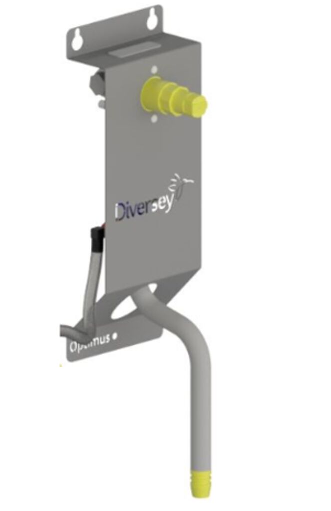 Optimus Single Button J-Fill Dispenser (Low Flow), 1ea, J-Fill® / QuattroSelect® - Single Button J-Fill® Dispenser (Low Flow)